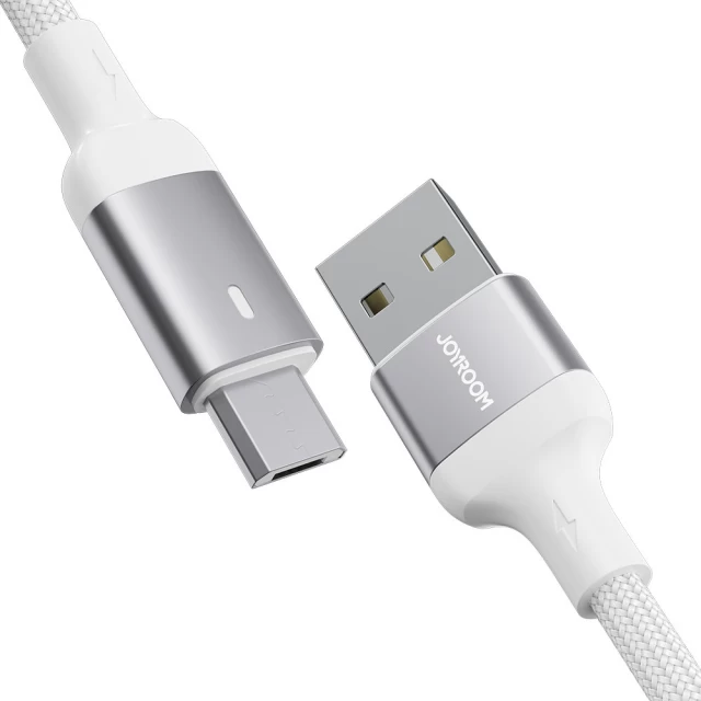 Кабель Joyroom A10 Series Fast Charging USB-A to USB-C 2m White (S-UC027A102W)