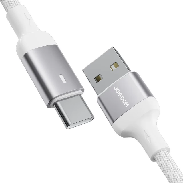 Кабель Joyroom A10 Series Fast Charging USB-A to USB-C 2m White (S-UC027A102W)