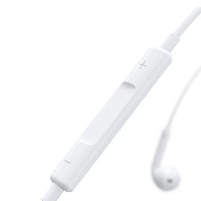 Наушники Joyroom Ben Series Lightning with Remote/Microphone White (JR-EP3)