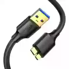 Кабель Ugreen US130 USB-A to microUSB-B 2.1A 0.5m Black (10840B)