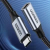 Кабель-подовжувач Ugreen USB-A (Male) to USB-A (Female) 10Gb/s 1m Grey (6957303802807)