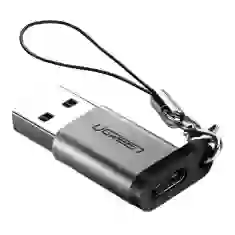 Адаптер Ugreen US276 USB-A to USB-C PD Grey (50533-Ugreen)