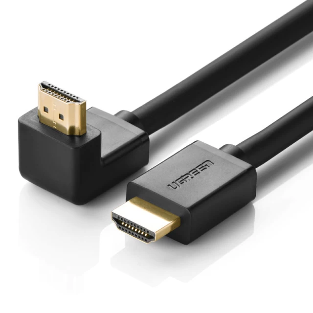 Кабель Ugreen 270-Degree Angled HDMI to HDMI 3m Black (6957303811229)