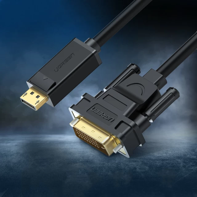 Кабель Ugreen DisplayPort to DVI 2m Black (6957303812219)