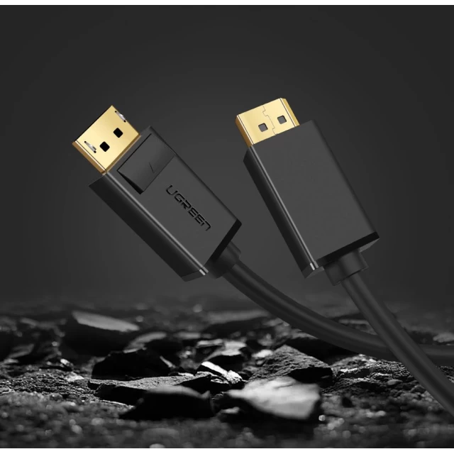 Кабель Ugreen DisplayPort 1.2 4K 1.5m Black (6957303812455)