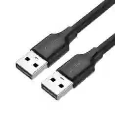 Кабель Ugreen USB-A 2.0 to USB-A 2.0 1m Black (6957303813094)