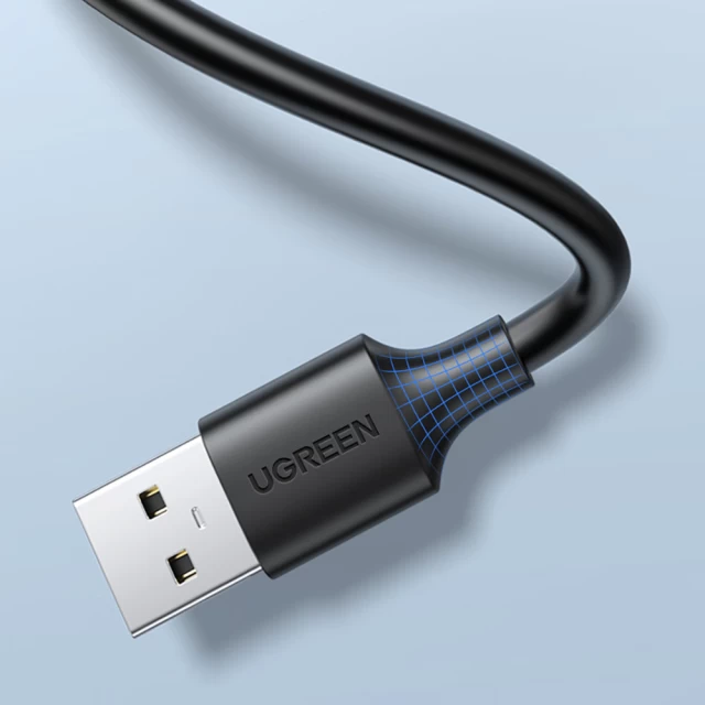 Адаптер Ugreen USB-A 2.0 5m Black (6957303813186)