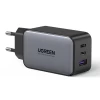 Сетевое зарядное устройство Ugreen 65W 2xUSB-C | USB-A Gray (10335)