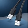 Кабель Ugreen USB-A to USB-A 1m Black (6957303813704)