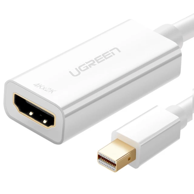 Адаптер Ugreen FHD (1080p) HDMI to Mini DisplayPort White (UGR1346WHT)