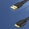 Кабель Ugreen SuperSpeed 5Gb/s USB-A to micro USB-B 1m Black (6957303818419)