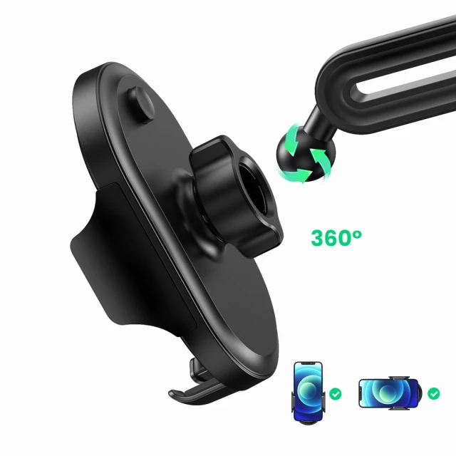 Автотримач Ugreen Car Phone Holder for a Cup Black (UGR1271BLK)