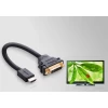 Адаптер Ugreen DVI 24 + 5pin to HDMI 22cm Black (UGR1350BLK)