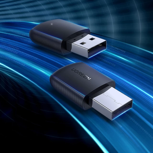 Адаптер Ugreen USB Network Card to WiFi 11ac Black (UGR1032BLK)