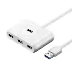 USB-хаб Ugreen USB Type-C 4x USB-A 3.0 1m White (UGR1282WHT)