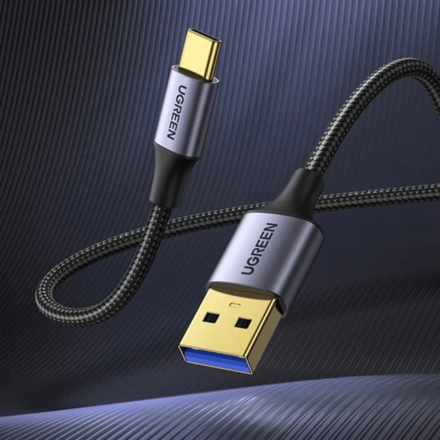 Кабель Ugreen USB Type-A to USB Type-C 1m Black (UGR1377)