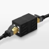 Мережевий роз'єм Ugreen Ethernet RJ45 10Gbps Black (6957303823901)