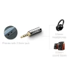 Аудіоадаптер Ugreen Mini Jack 3.5mm to Mini Jack 2.5mm (20501) Black (6957303825011)