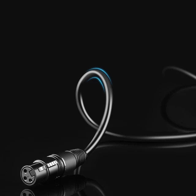 Кабель Ugreen Microphone Cable to XLR Microphone 6.35mm Jack 3m Black (6957303827206)