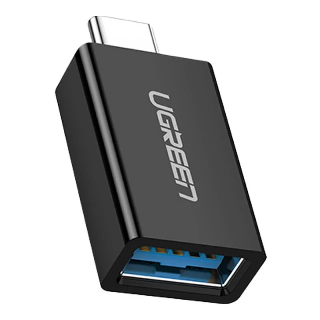 Адаптер Ugreen US173 USB-A to USB-C Black (20808)