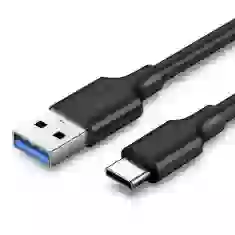 Кабель Ugreen USB-A to USB Type-C 3A 1m Black (6957303828821)