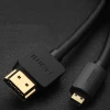 Кабель Ugreen micro HDMI to HDMI 3m Black (6957303831043)