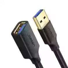 Кабель-подовжувач Ugreen USB-A to USB-A 0.5m Black (6957303831258)