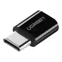 Адаптер Ugreen US157 microUSB to USB-C Black (30391)
