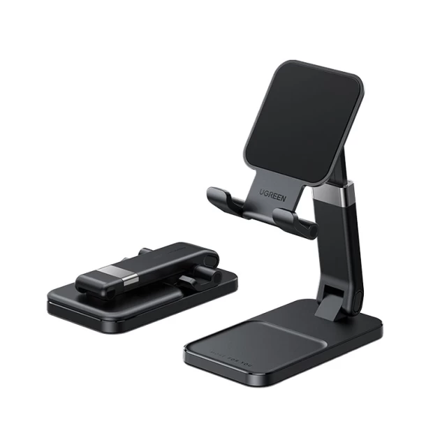 Подставка Ugreen Desk Telescopic Stand Foldable Phone Holder Tablet Black (UGR1197BLK)