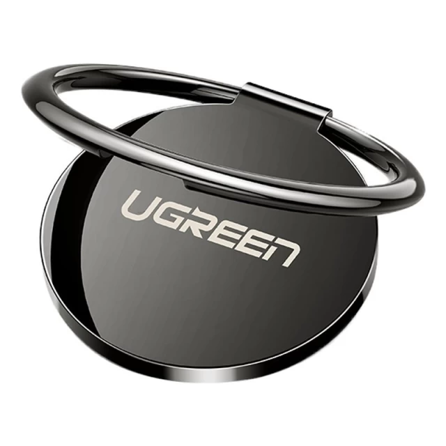 Кольцо-держатель для смартфона Ugreen Self-adhesive Ring Holder Phone Stand Black (UGR981BLK)