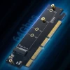 Адаптер карты расширения Ugreen PCIe 4.0x16 M.2 NVMe M-Key Black (30715-ugreen)