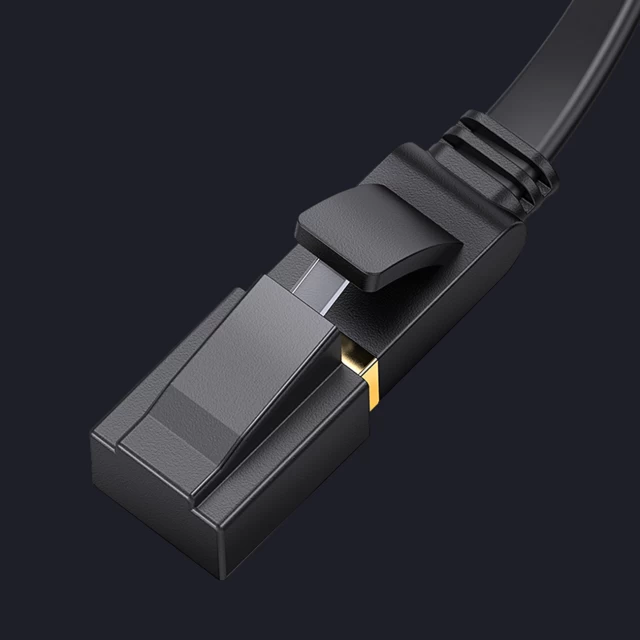 Патчкорд Ugreen Ethernet RJ45 to RJ45 10Gb/s 0.5m Black (6957303837380)