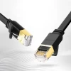 Патчкорд Ugreen Ethernet RJ45 to RJ45 10Gb/s 0.5m Black (6957303837380)