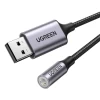 Адаптер Ugreen CM477 USB-A to AUX 3.5mm Mini Jack Grey (30757)