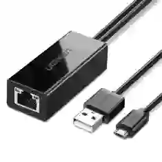 Адаптер Ugreen USB-A 100Mbps to Chromecast 1m Black (6957303839858)