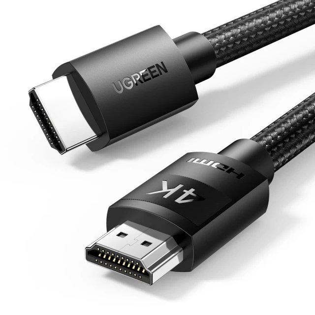 Кабель Ugreen HDMI 2.0 to HDMI 2.0 4K 1m Black (UGR1072BLK)