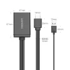 Адаптер Ugreen HDMI to DisplayPort + USB-A 0.5m Black (UGR1305BLK)