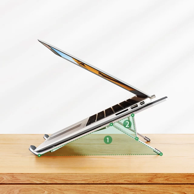 Подставка для ноутбука Ugreen Foldable Adjustable Laptop Stand Silver (UGR1003SLV)