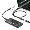 Кабель Ugreen USB Type-C to USB Type-C 0.5m Black (UGR287BLK)