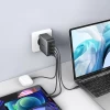 Мережевий зарядний пристрій Ugreen QC 100W 3xUSB-C | USB-A Black (CD226 40747)