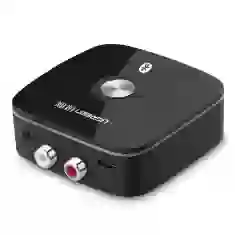 Адаптер для ресивера Ugreen Bluetooth 5.0 aptX 2RCA/3.5mm Mini Jack Black (UGR177)