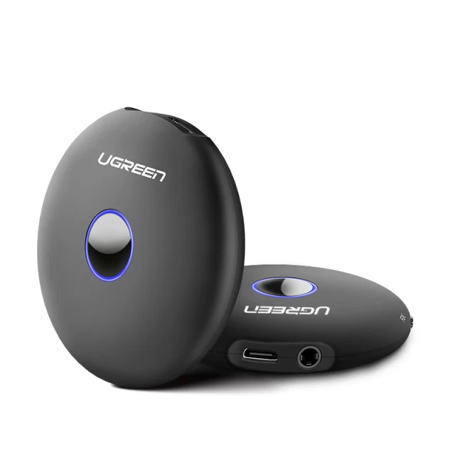 Аудиопередатчик/Приемник Ugreen 2-in-1 Bluetooth 4.2 aptX Audio Transmitter/Receiver Black (UGR1269BLK)