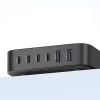 Багатопортовий зарядний пристрій Ugreen 200W PPS 4x USB Type-C/2x USB-A Gray (6957303849147)