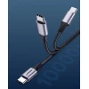 Кабель Ugreen Quick Charge USB Type-C to USB Type-C 3A 1m Black (UGR231BLK)