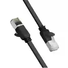 Кабель Ugreen Flat Cable Ethernet to Ethernet 1m Black (NW10150184)