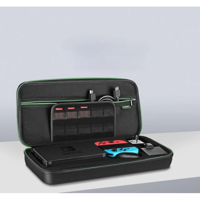 Чохол Ugreen Case Box for Nintendo Switch and Accessories 26.5cm x 10cm x 13.5cm Black (UGR701BLK)