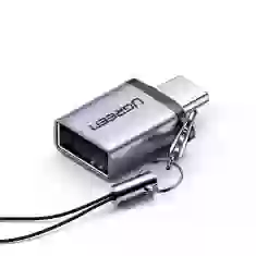 Адаптер Ugreen US270 USB-A to USB-C Grey (50283)