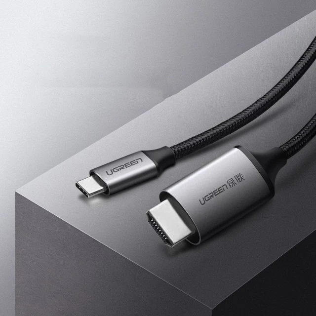 Кабель Ugreen HDMI to USB Type-C 4K 60Hz 1.5m Black (UGR064BLK)