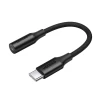 Адаптер Ugreen 3.5mm Mini Jack to USB Type-C 10cm Black (UGR1050BLK)