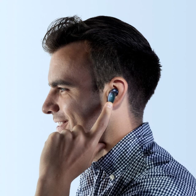 Бездротові навушники Ugreen In-Ear Wireless Headphones TWS Bluetooth 5.0 Waterproof IPX5 aptX Blue (UGR1235BLU)
